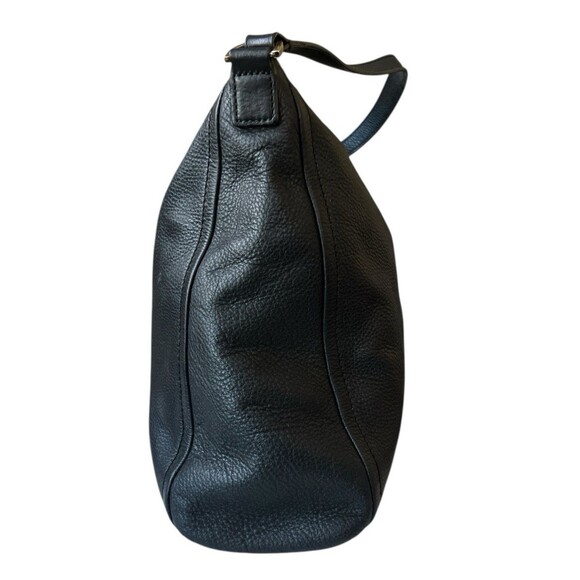 Kate Spade New York Town Road Aurelia Black Pebbled Leather Shoulder Bag READ - Picture 2 of 12